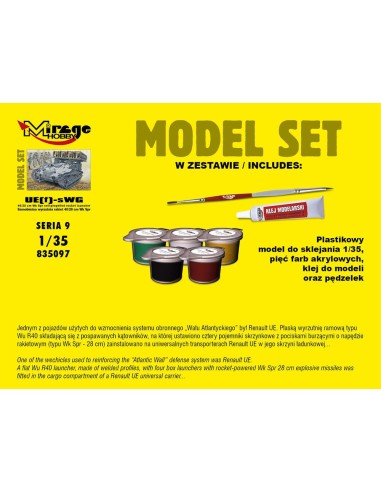 UE(f)-sWG,40/28cm WK Spr(German self-pro propelled rocket launcher)(ModelSet 