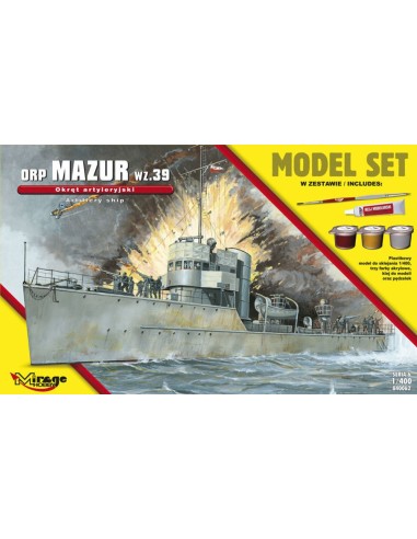 ORP"Mazur"-wz.39(the GunneryShip)ModelSe 