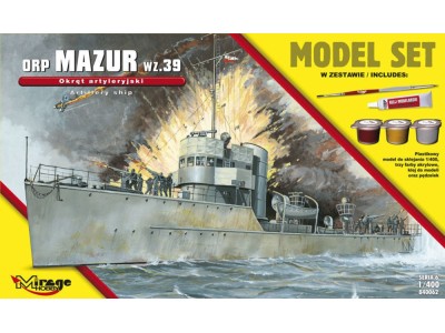 ORP"Mazur"-wz.39(the GunneryShip)ModelSe 