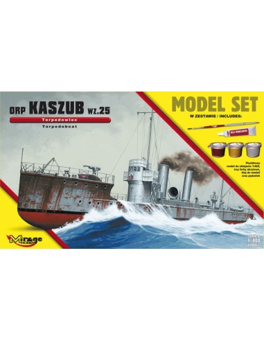 ORP"KASZUB"-wz.25-TORPEDO Ship(Model Set 