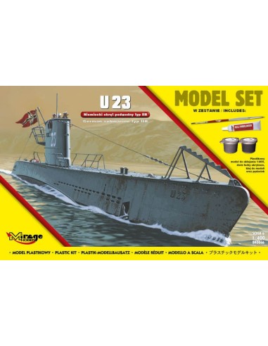 U23 (German Submarine WWII TypeIIB(Model (Model Set) 