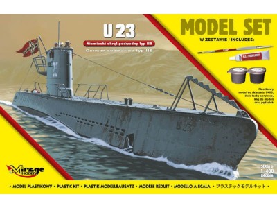 U23 (German Submarine WWII TypeIIB(Model (Model Set) 