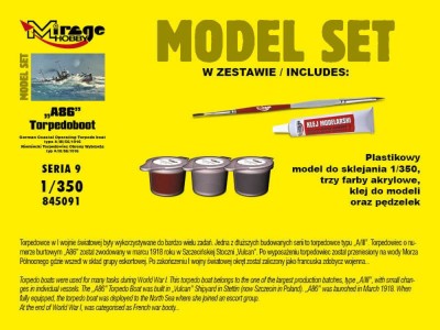 A86 German Torpedoboot (Model Set) 