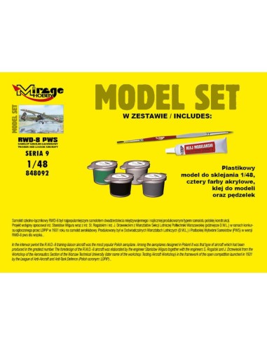 R.W.D.-8 PWS(Trainer a.Liaison plan vers (Model Set) 