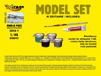 R.W.D.-8 PWS(Trainer a.Liaison plan vers (Model Set) 