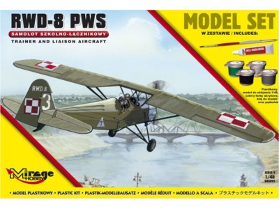R.W.D.-8 PWS(Trainer a.Liaison plan vers (Model Set) 