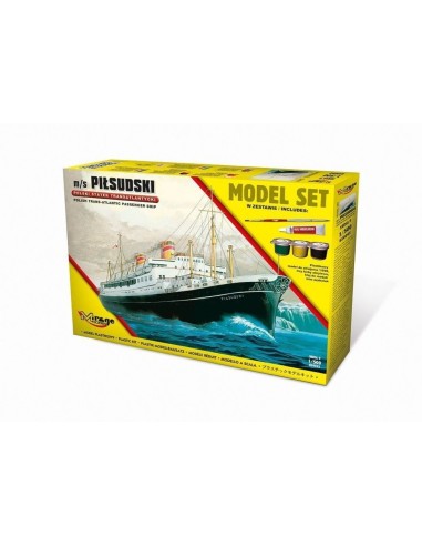 m/s PILSUDSKI(Trans-Atlantic Passenger S Ship)(Model Set) 