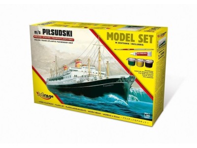 m/s PILSUDSKI(Trans-Atlantic Passenger S Ship)(Model Set) 