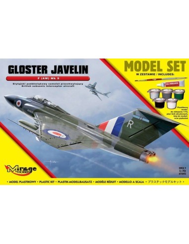 Gloster Javelin F (AW) Mk 9 (British Subsonic Interceptor Aircraft) 