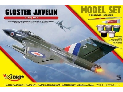 Gloster Javelin F (AW) Mk 9 (British Subsonic Interceptor Aircraft) 