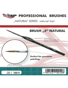MIRAGE BRUSH NATURAL SIZE 5 