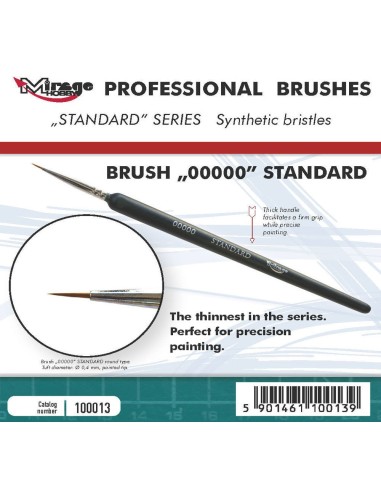 MIRAGE BRUSH STANDARD SIZE 00000 