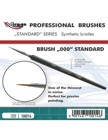 MIRAGE BRUSH STANDARD SIZE 000 