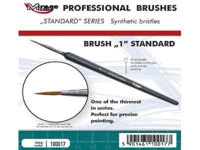 MIRAGE BRUSH STANDARD SIZE 1 