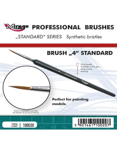 MIRAGE BRUSH STANDARD SIZE 4 