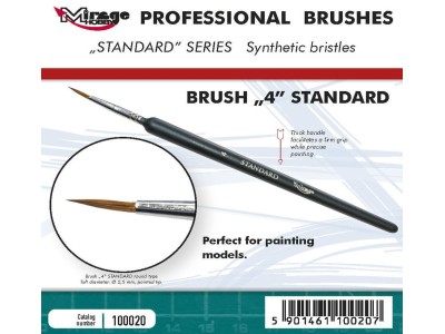 MIRAGE BRUSH STANDARD SIZE 4 