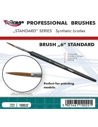 MIRAGE BRUSH STANDARD SIZE 6 