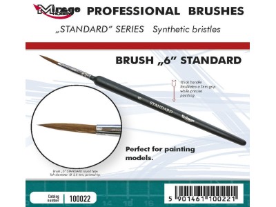 MIRAGE BRUSH STANDARD SIZE 6 
