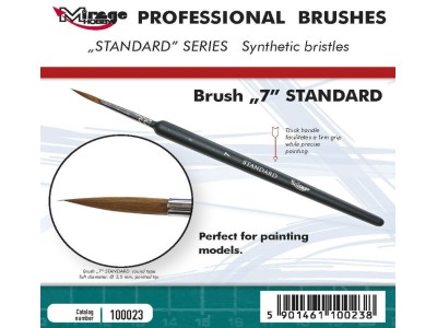 MIRAGE BRUSH STANDARD SIZE 7 