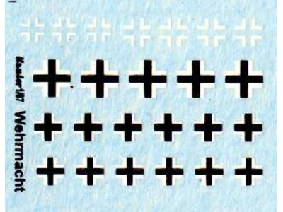 Crosses decal 