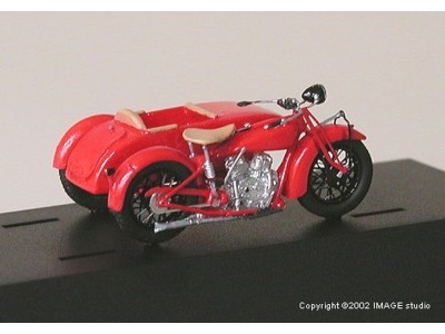 Indian SCOUT  - sidecar 1928 