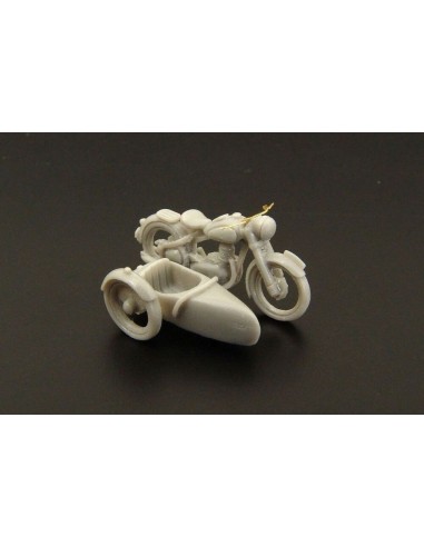 Jawa 250 Perak with sidecar year1946 
