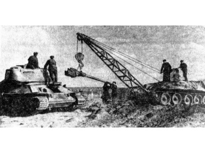T-34 CRANE tank 