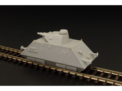 Schwere Panzer Draisine KANONENWAGEN 