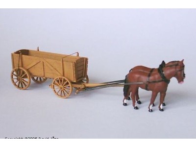 Horse drawn wagon 