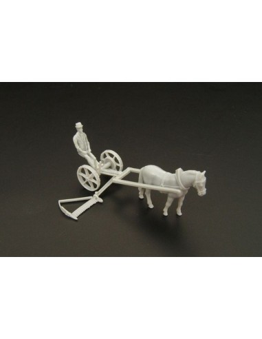 Grass chopper MELICHAR w horse 