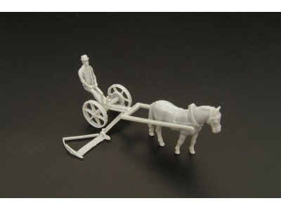 Grass chopper MELICHAR w horse 