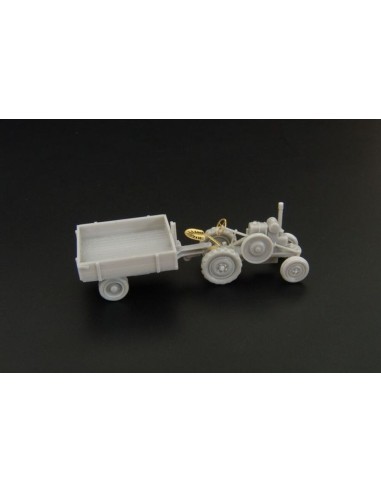 Tractor Svoboda with trailer 