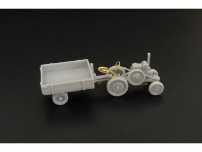 Tractor Svoboda with trailer 