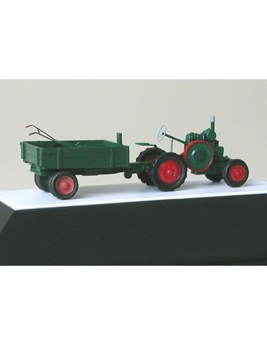 Tractor Svoboda with trailer 