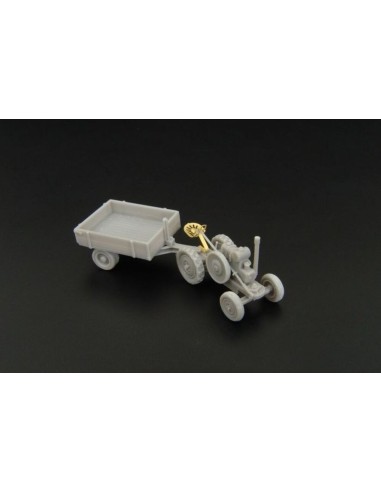 Tractor Svoboda with trailer 