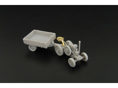 Tractor Svoboda with trailer 