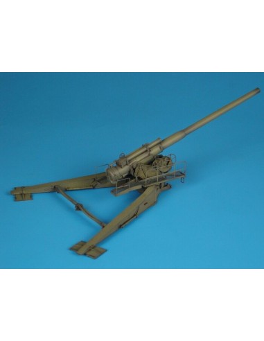 M1 8inch gun IN FIRE POSITION 