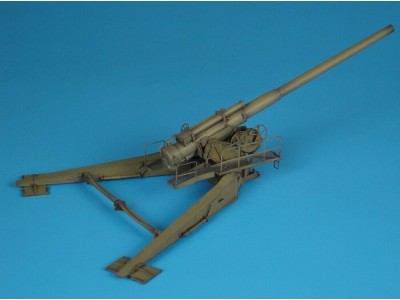 M1 8inch gun IN FIRE POSITION 