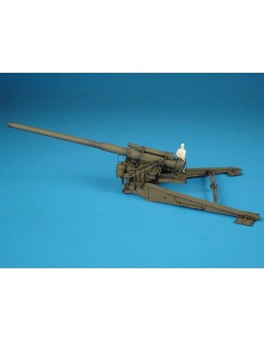 M1 8inch gun IN FIRE POSITION 