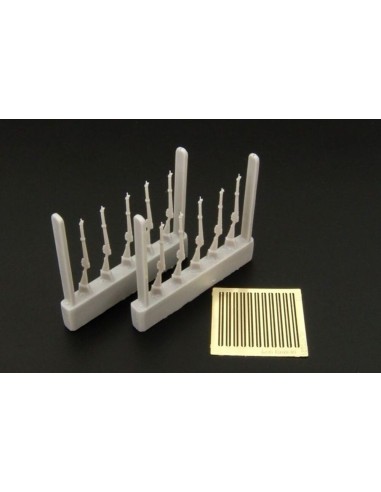 British Lee Enfield rifle set (10pcs) 
