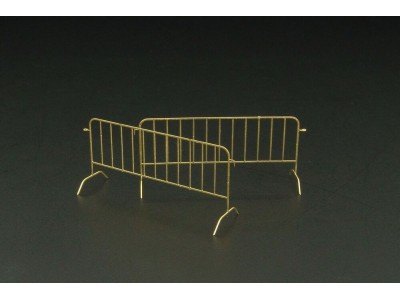 Mobile barriers 6pcs 