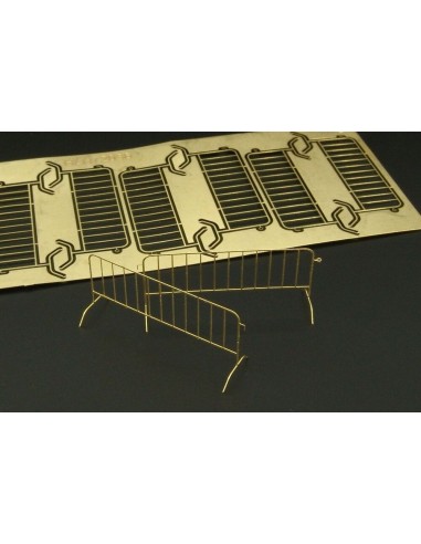 Mobile barriers 6pcs 