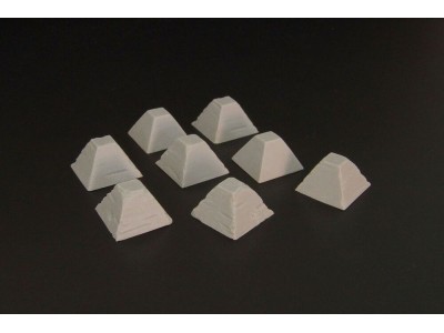 Dragon’s Teeth tank traps 