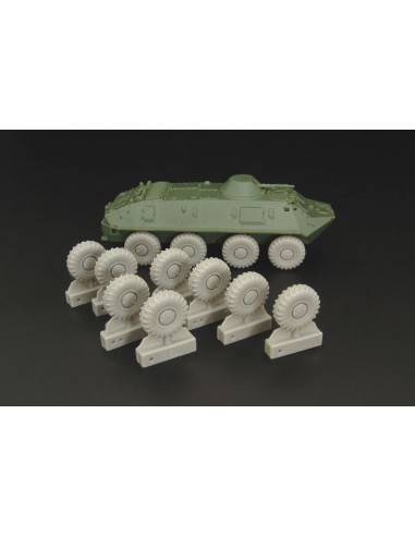 BTR-60 Wheels (ACE,ICM, S-model) 