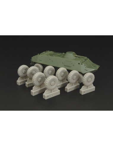 BTR-60 Wheels (ACE,ICM, S-model) 