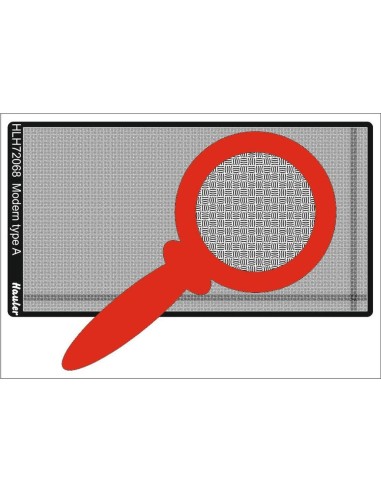 Engraved plate-MODERN A type 