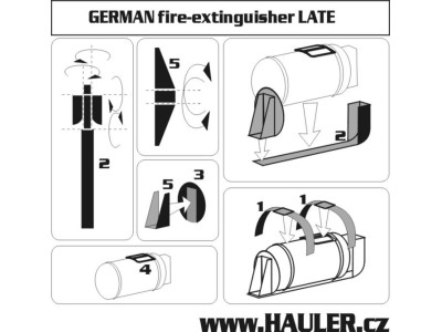 German FIRE EXTINGUISHER Late 