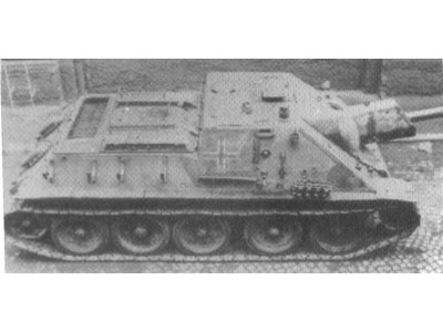 Beutepanzer SU-122 DECAL 