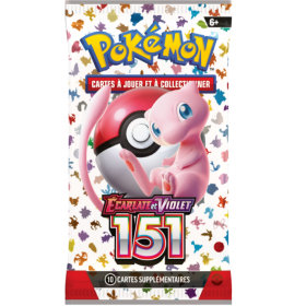 BUNDLE 6 BOOSTERS POKEMON 151 FR