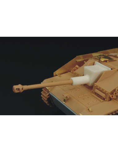 Stug III Ausf G welded gun shield 